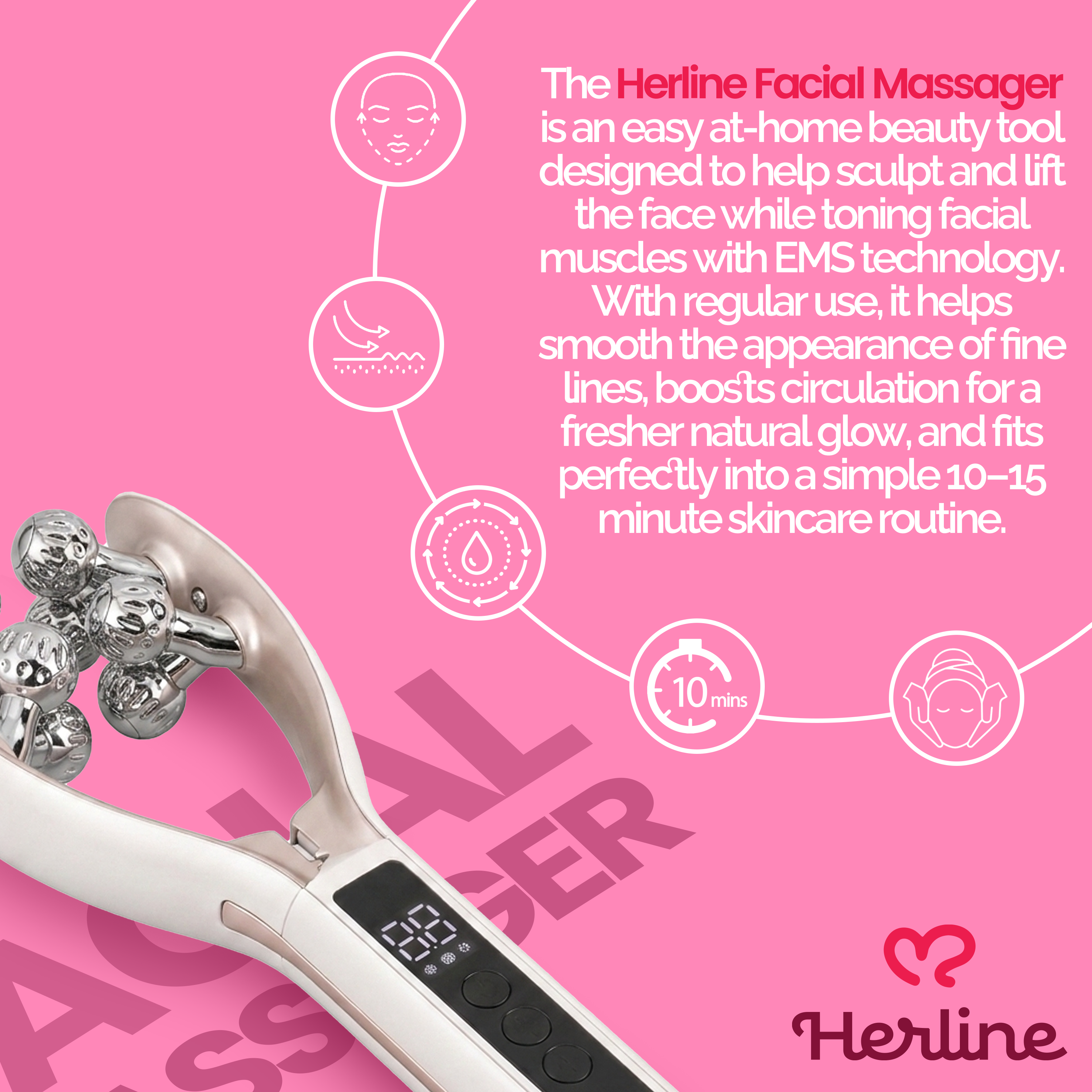 HERLINE Facial Massager